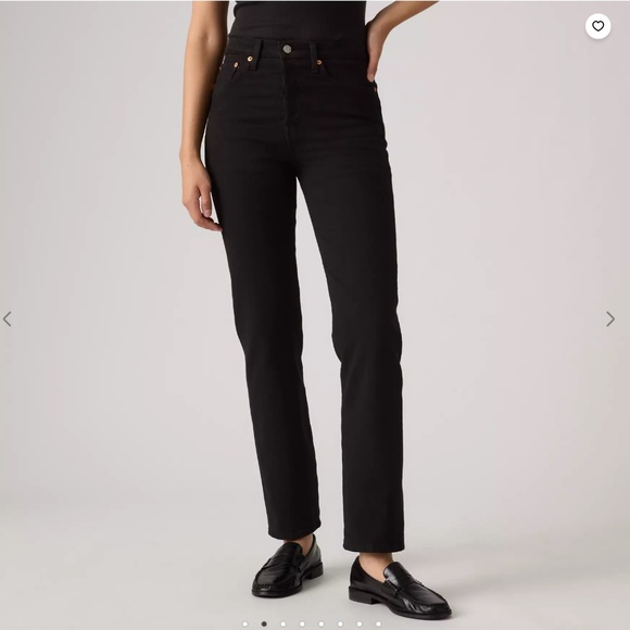 Levi's Wedgie Straight Ankle Jeans - Picture 1 of 5